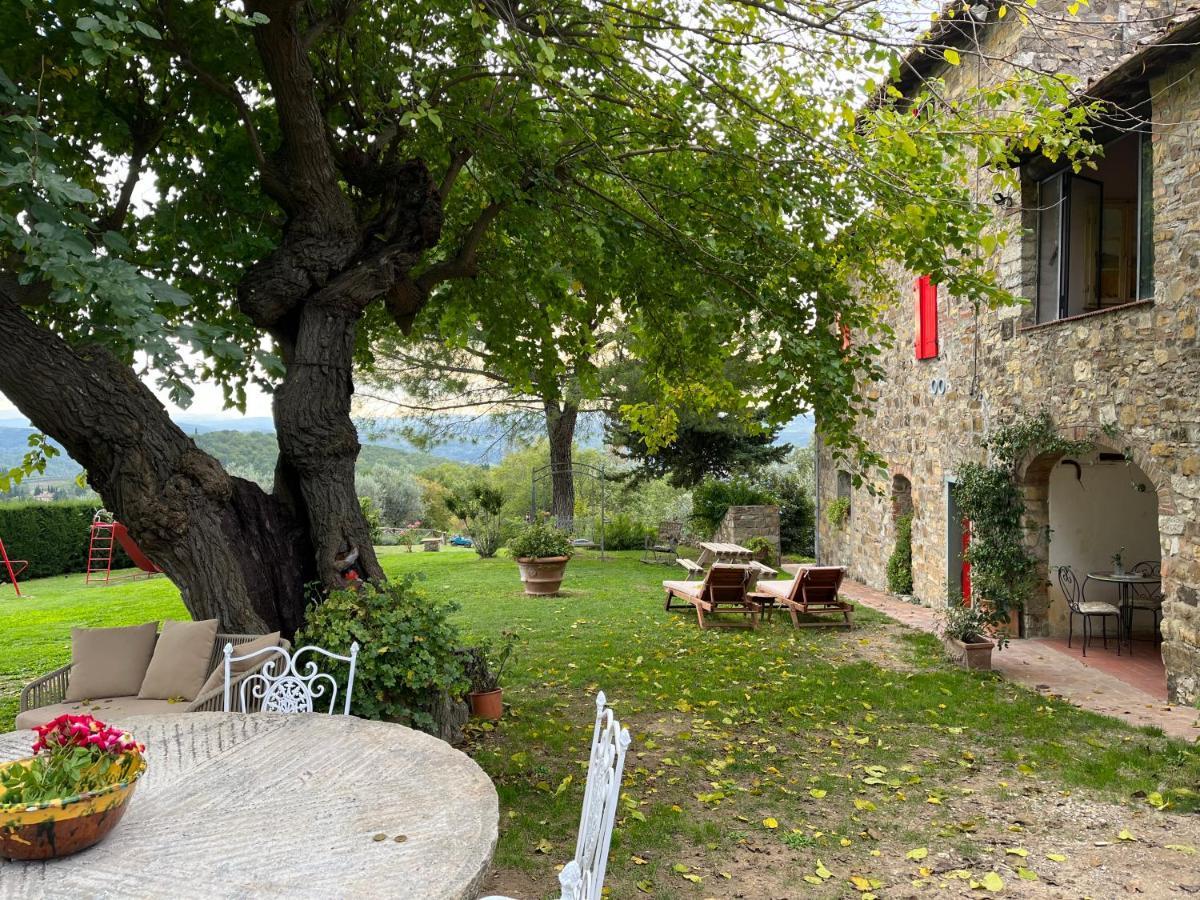 Il Fiorino Di Badia Apartment Badia A Passigano Luaran gambar