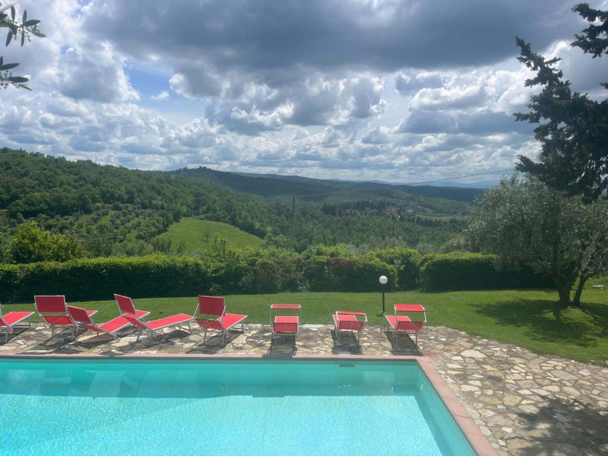 Il Fiorino Di Badia Apartment Badia A Passigano Luaran gambar