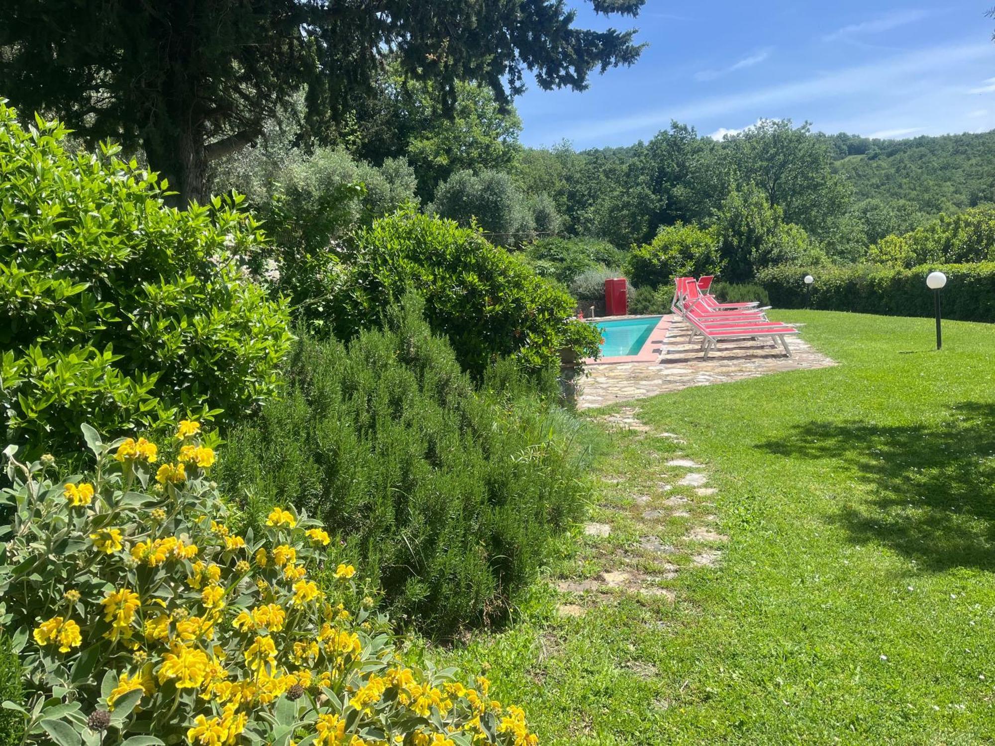 Il Fiorino Di Badia Apartment Badia A Passigano Luaran gambar