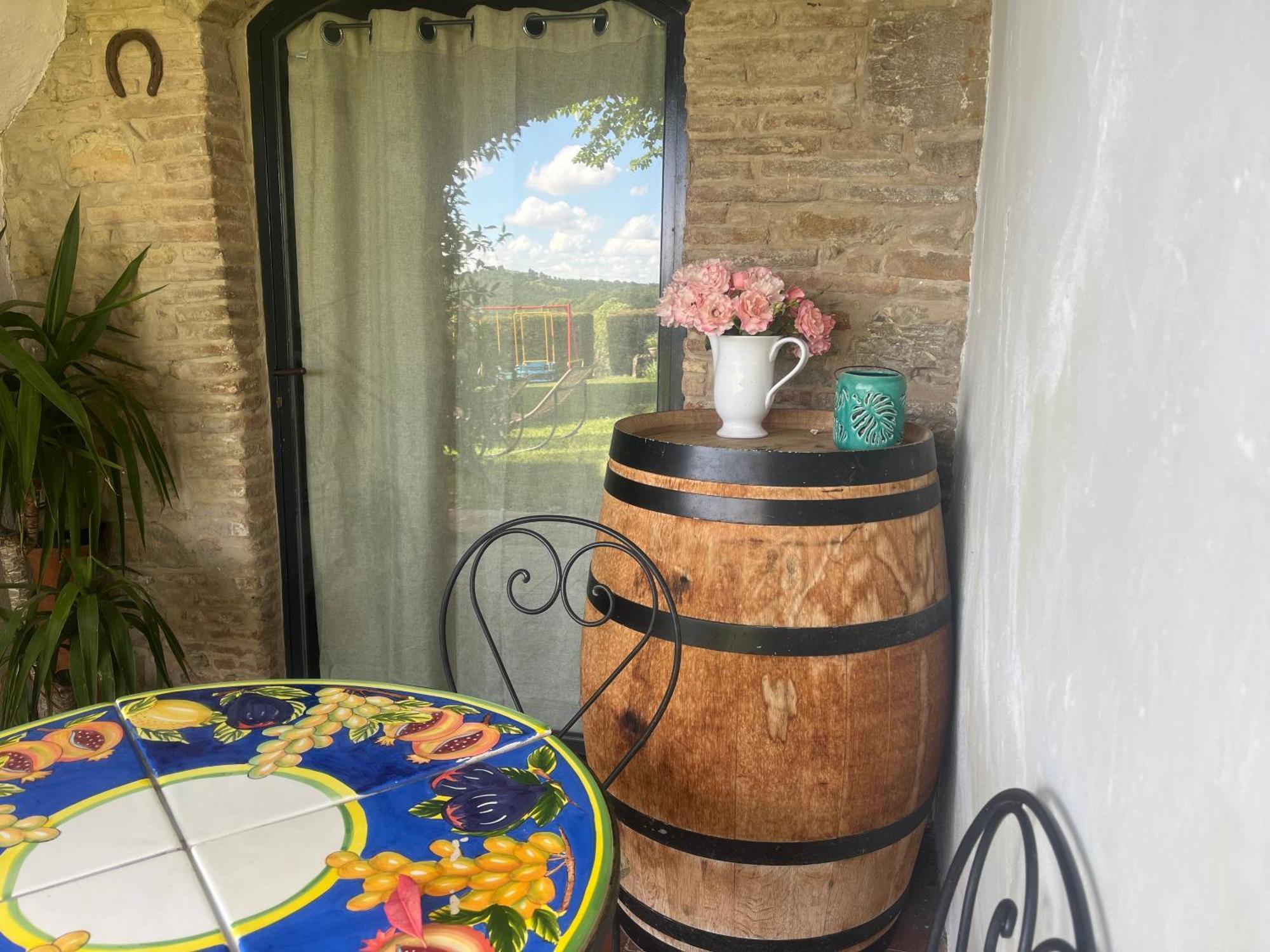 Il Fiorino Di Badia Apartment Badia A Passigano Luaran gambar