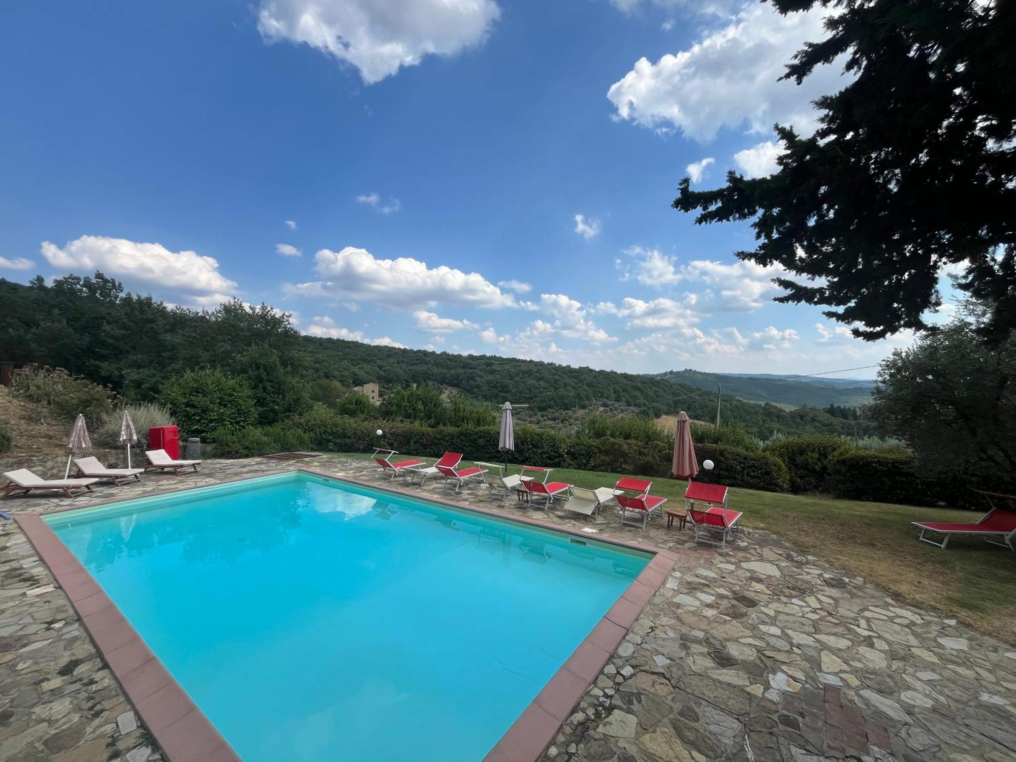 Il Fiorino Di Badia Apartment Badia A Passigano Luaran gambar